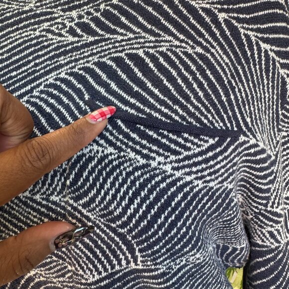 Todd Snyder Coastal Wavey Linen Cotton Lightweight Pocket Shore Sweater (SZ L) - Picture 9 of 9